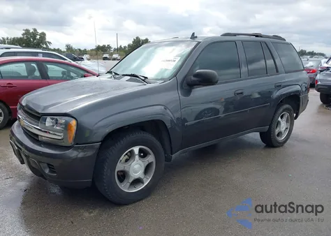 2007 Chevrolet Trailblazer Ls из США, поврежденный, VIN 1GNDS13S272190372
